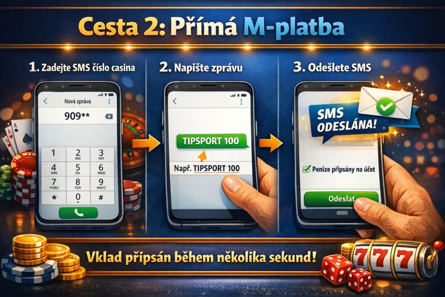 casino vklad přes sms postup