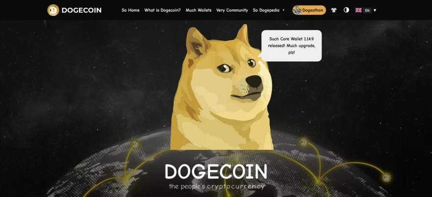 dogecoin-webova-stranka