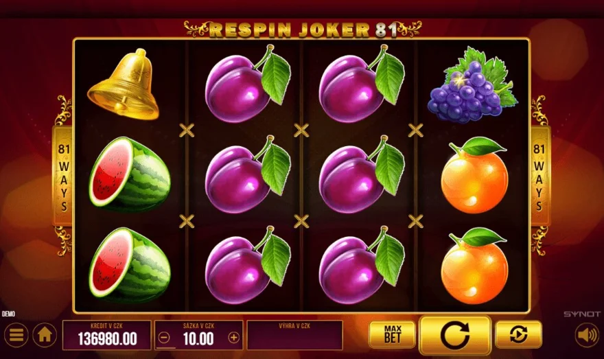respin joker s nízkou volatilitou