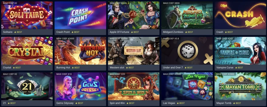 1xbit casino hry