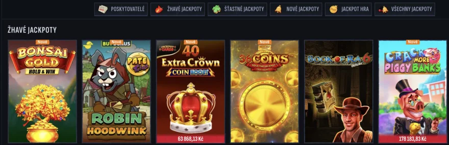mafia casino jackpoty