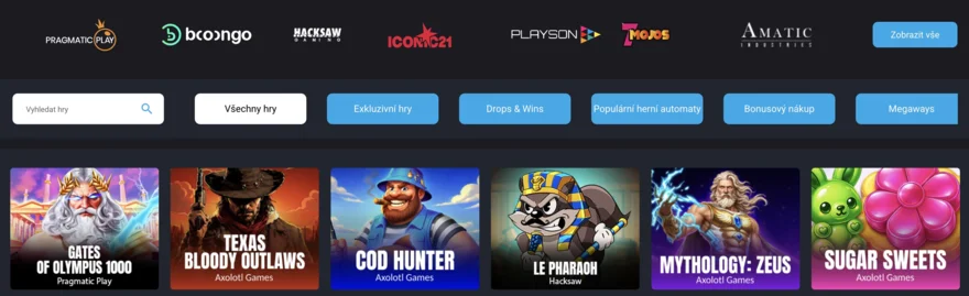 mystake casino hry