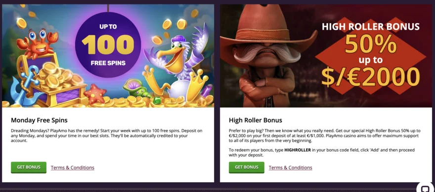 playamo casino bonus