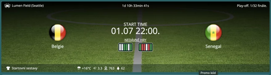 belgie vs senegal ms fotbal 2026