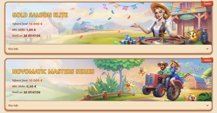 billybets casino turnaje
