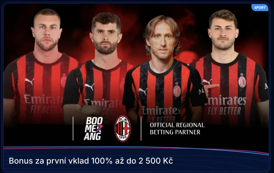 boomerang bet uvítací bonus