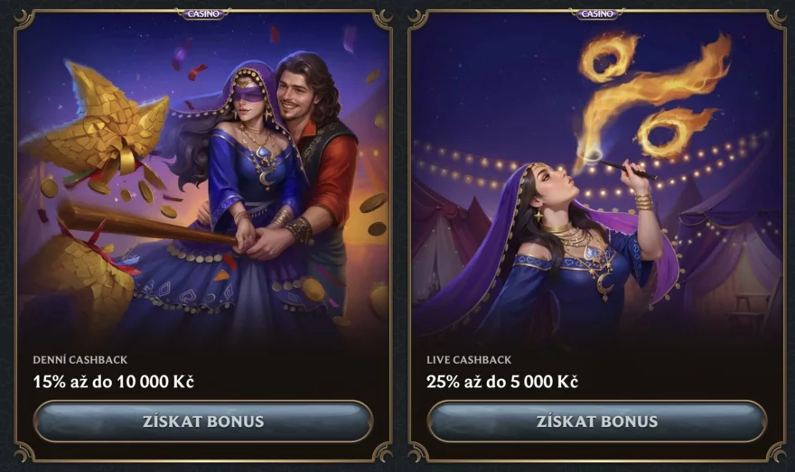 casino cashback astromania