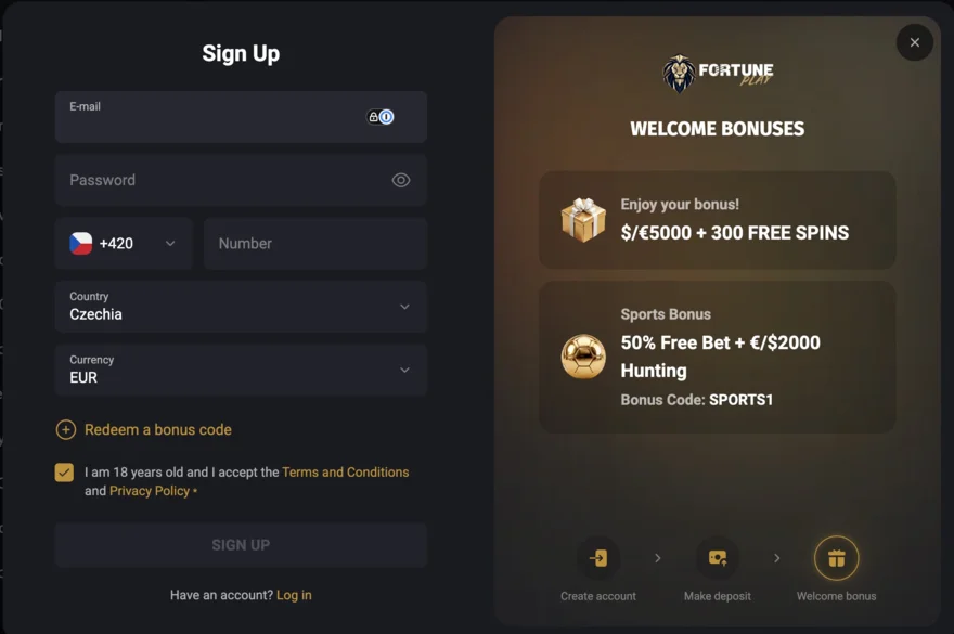 fortuneplay login