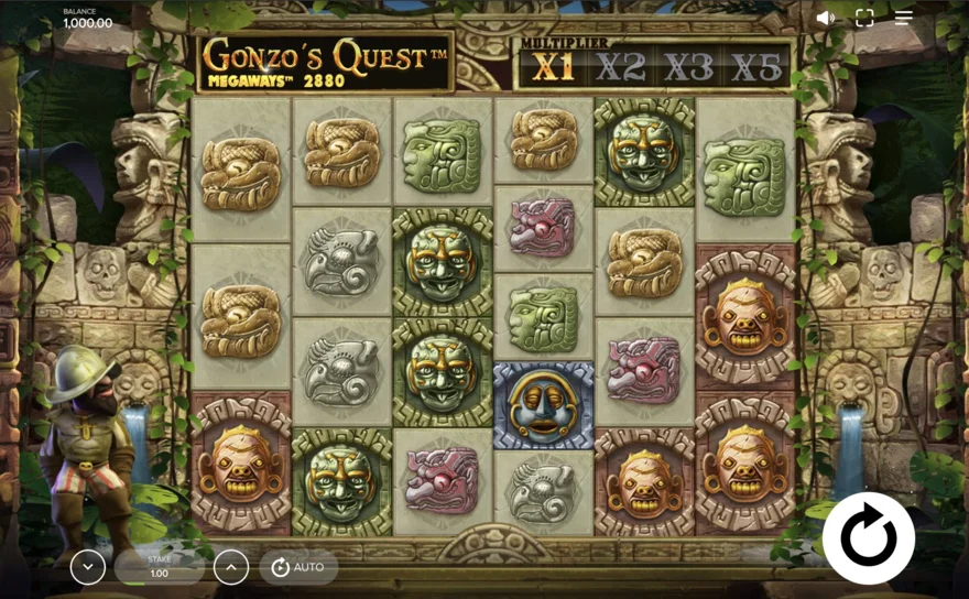gonzos quest megaways automaty