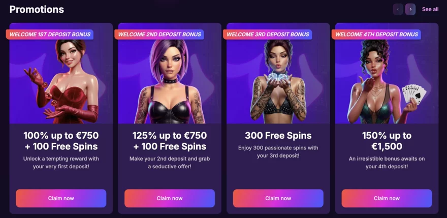 onlywin casino bonusy