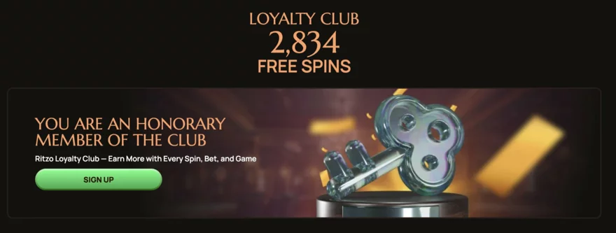 ritzo casino vip program