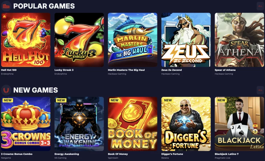 slota casino hry