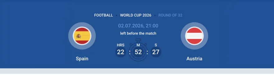 spanelsko vs rakousko ms fotbal 2026 mostbet