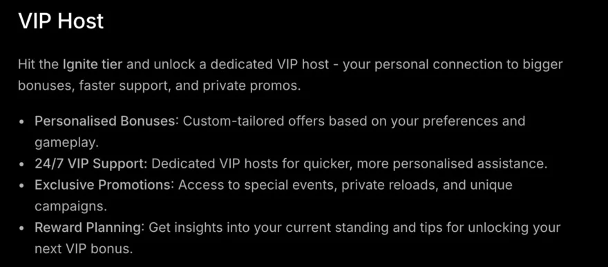 thrill casino vip