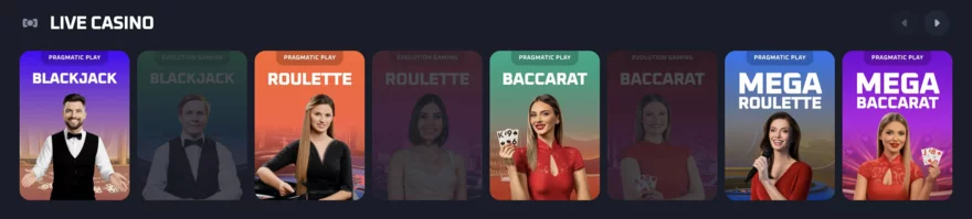 thrill live casino