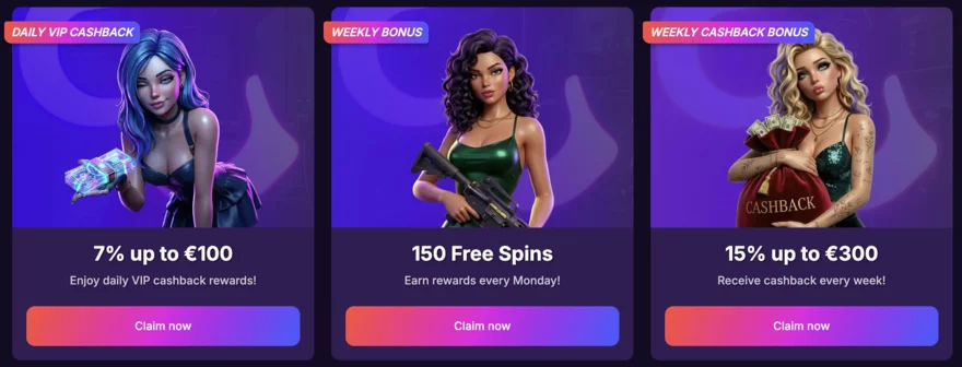top casino cashback onlywin
