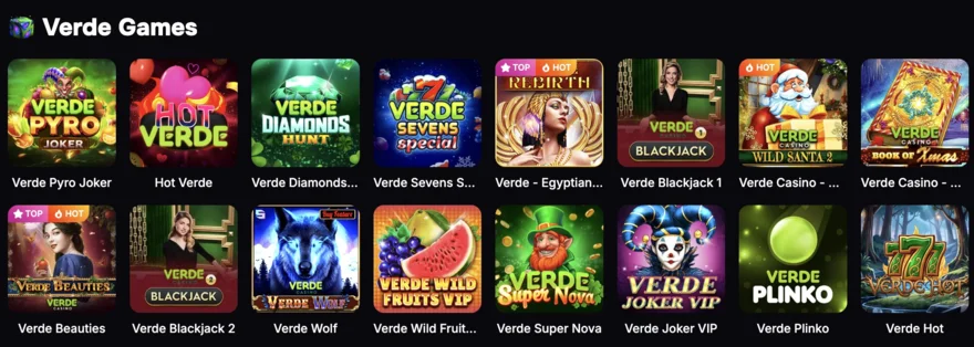 verde games