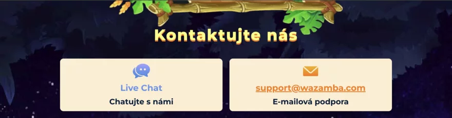 wazamba zakaznicka podpora