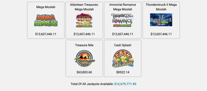 zodiac casino jackpot