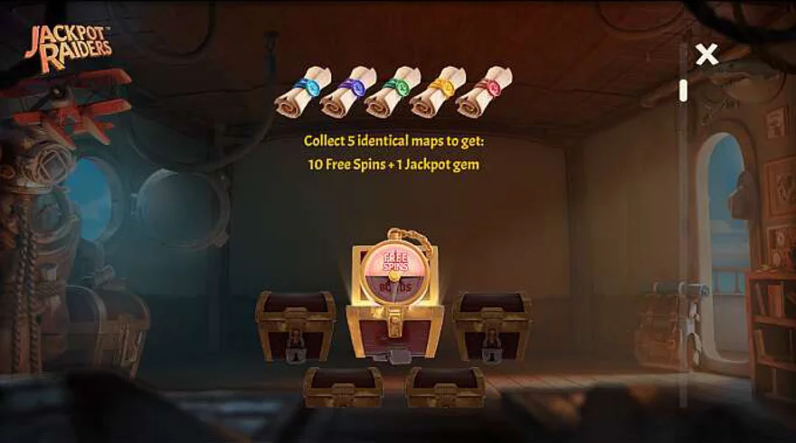 Online automat Jackpot Raiders