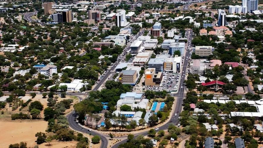 Botswana – město