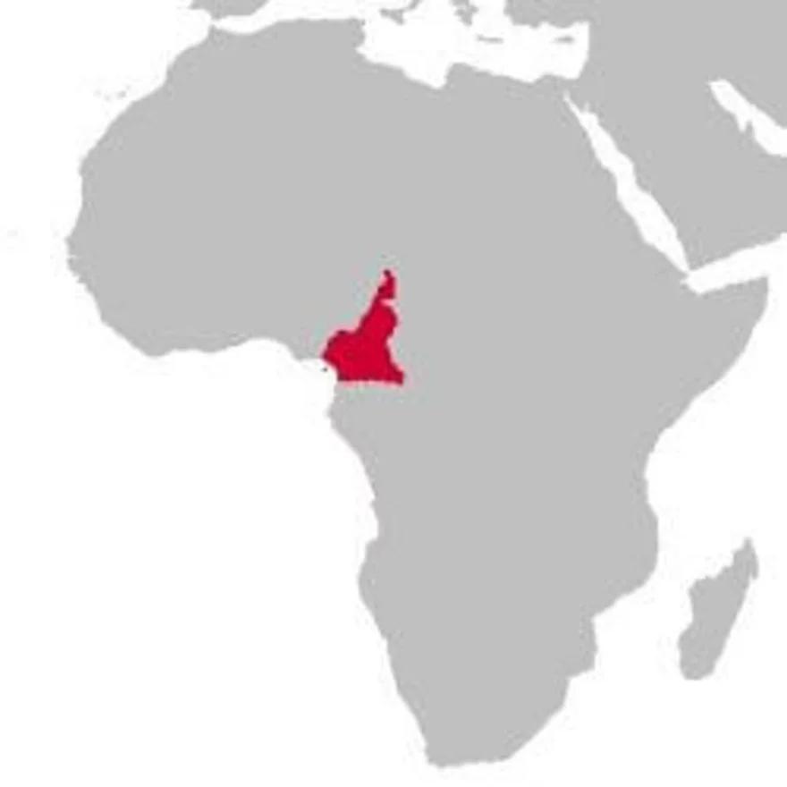 Kamerun - poloha