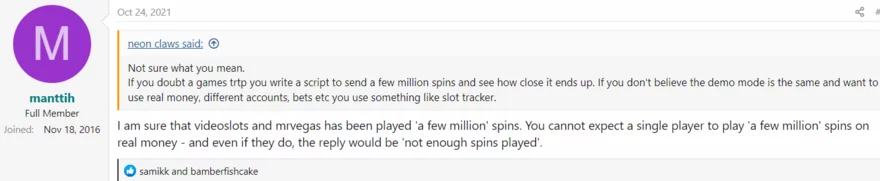 Casino fórum vlákno - příspěvek