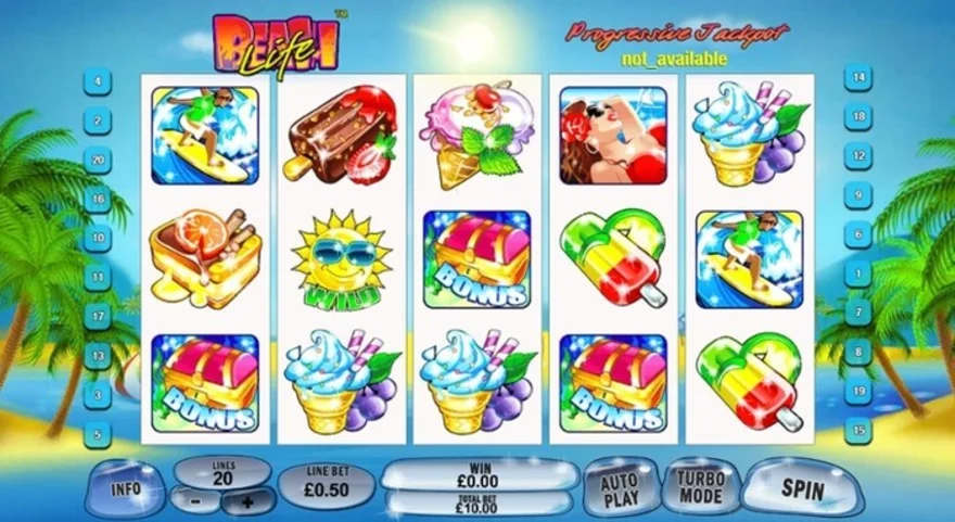 Beach Life Jackpot Slot