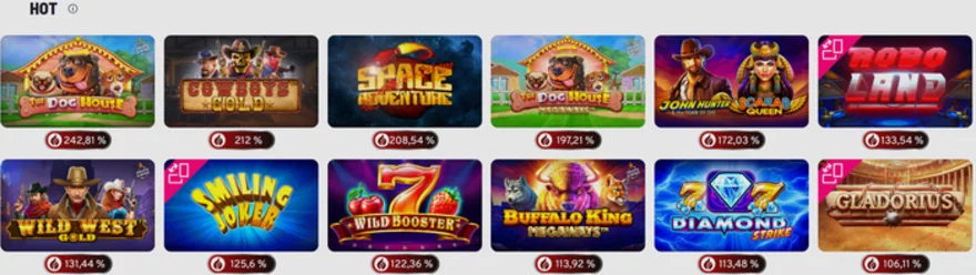 Apollo Games hry - hot automaty