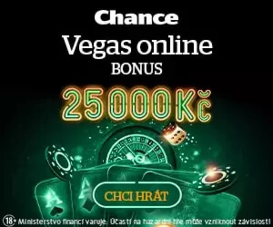 Chance Vegas bonus za registraci
