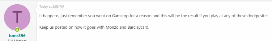 Online casino fórum vlákno - příspěvek