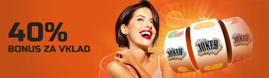 40% Bonus za vklad – Kajot Casino