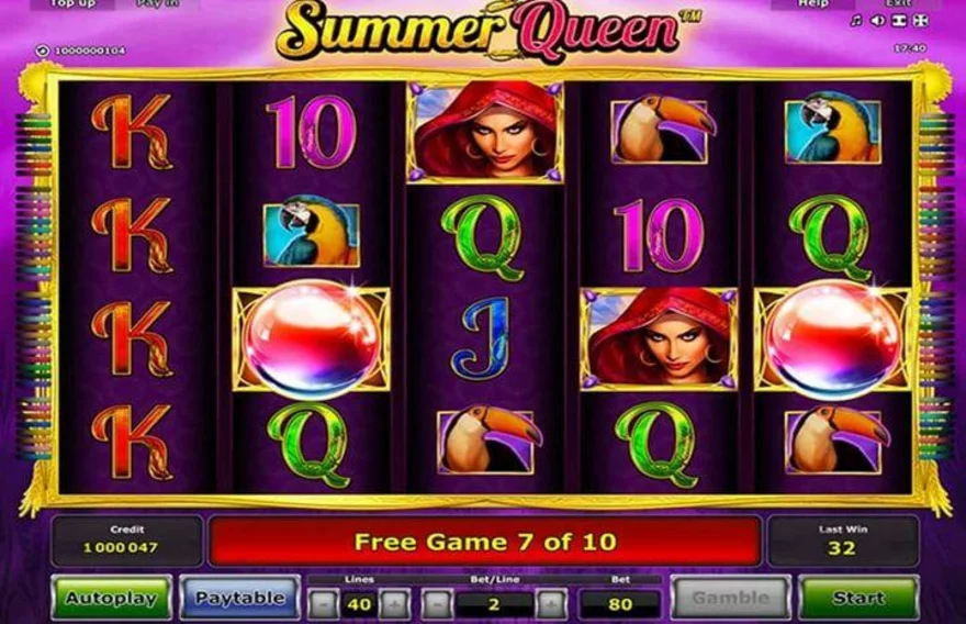 Výherní automat Summer Queen