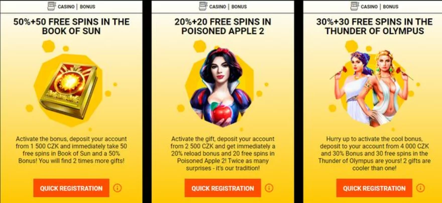 Spinamba casino - bonusy