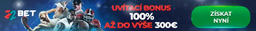 Vstupní bonus u 22Bet