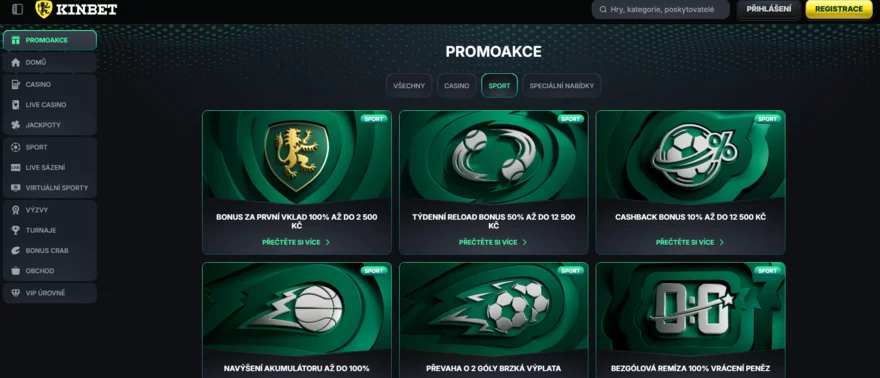 Sázková kancelář Kinbet