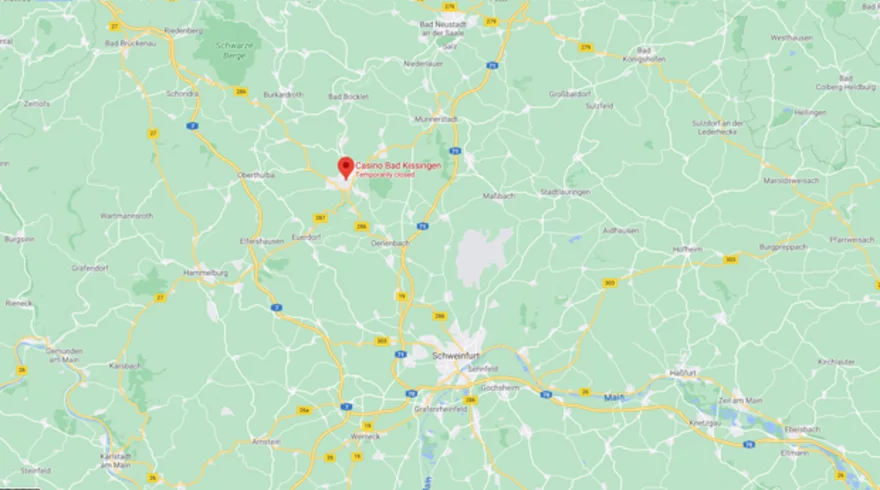 Bad Kissingen - mapa