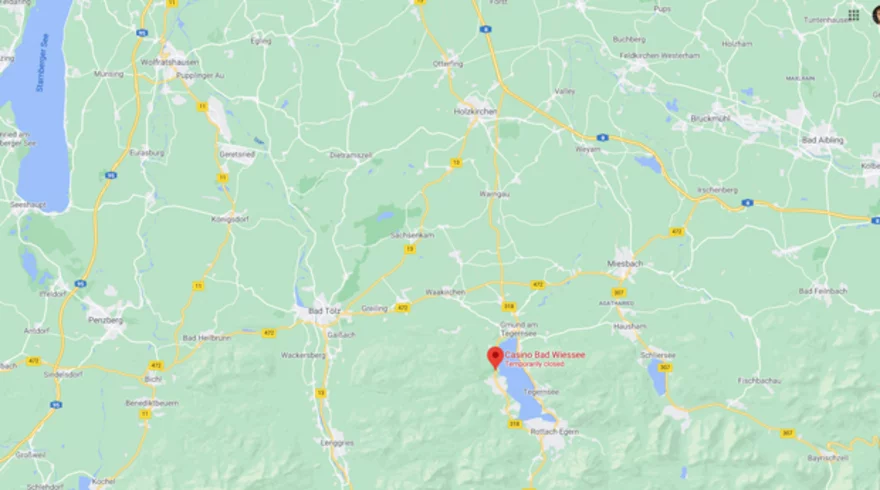 Bad Wiessee - mapa