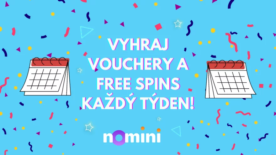 Zažijte týden plný odměn s online casino bonusy v Nomini Casino!