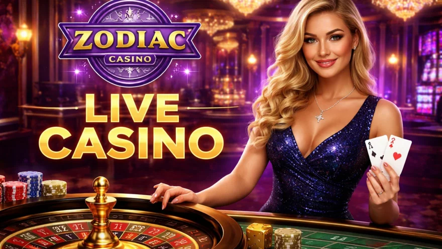 Live casino Zodiac Casino: Kompletní přehled živých her