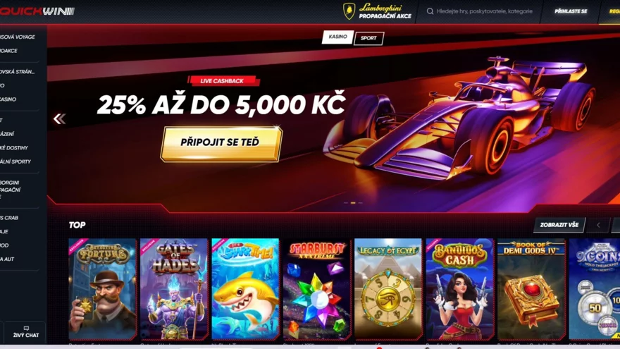 QuickWin casino přináší nové výherní automaty