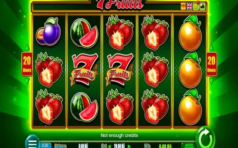 7 Fruits: online výherní automat na 22Bet