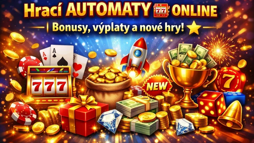 Hrací automaty online: bezpečný výběr kasina, bonusy, výplaty a nové hry!