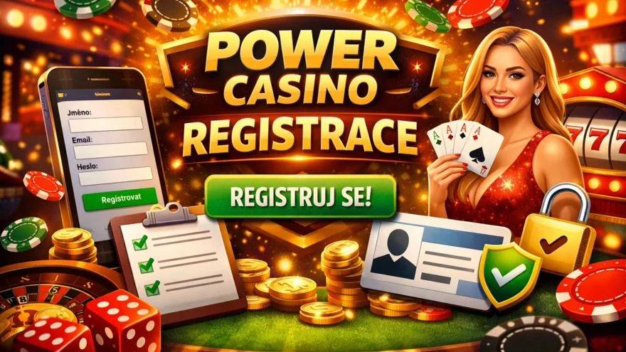 Registrace do Power Casina: jak založit účet a projít ověřením 🔐