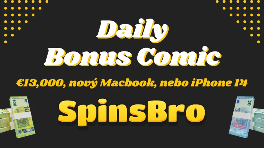Získejte denní bonus v casinu SpinsBro: Vyhrajte hotovost, free spiny a chytré telefony!
