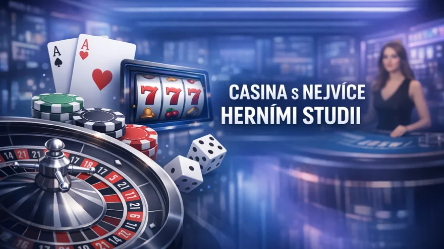 Casina s nejvíce herními studii