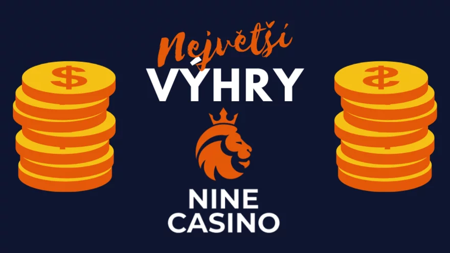 Přehled nedávných výher českých hráčů v Nine Casinu!