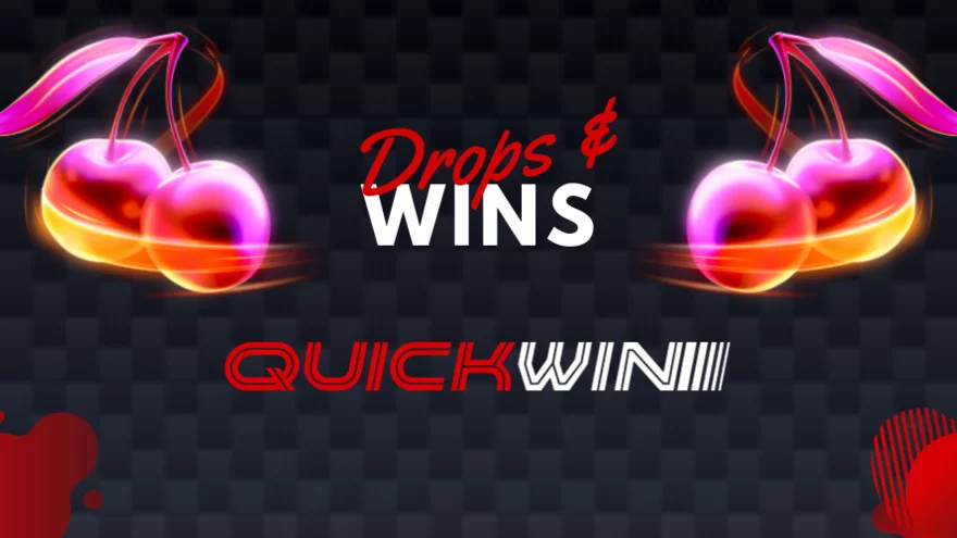 Drops & Wins v casinu QuickWin: Vyhrajte podíl z 500 000 € každý den!