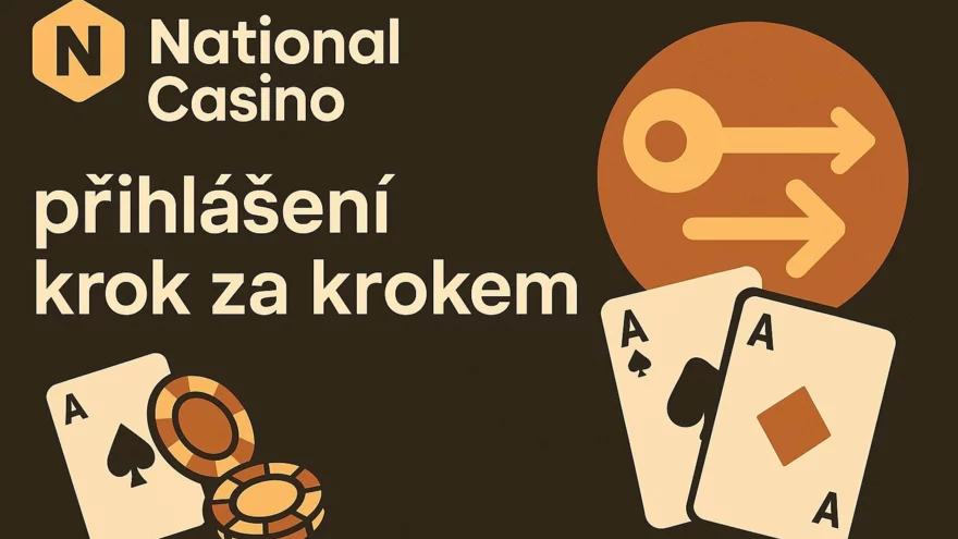 National Casino – přihlášení krok za krokem