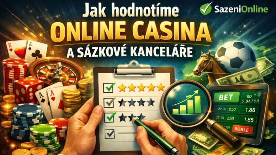 Jak hodnotíme online casina na SázeníOnline